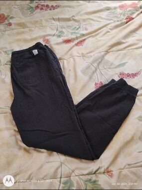 Rocawear Black Elastic-Waist Jogger Pants